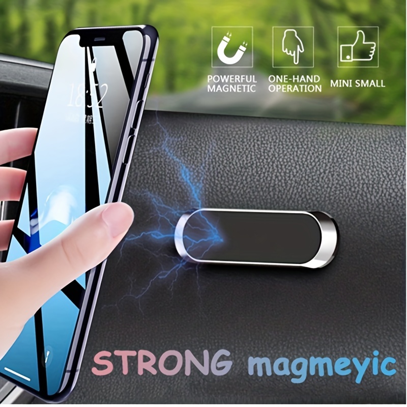 Support magnétique de téléphone portable pour voiture, tableau mural,  autocollant magnétique, adapté pour iPhone, Xiaomi, Huawei, Prada -  AliExpress