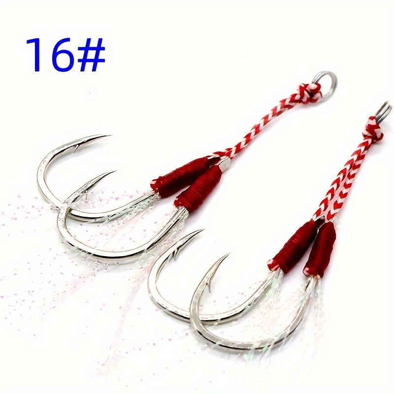 Fishing Hooks Spinpoler Double Assist Hooks Stainless Steel Wire Slow  Jigging Pitch Jig Fast Fall Vertical Fishhook Saltwater Dancing Stinger  P230317 From Mengyang10, $16.3