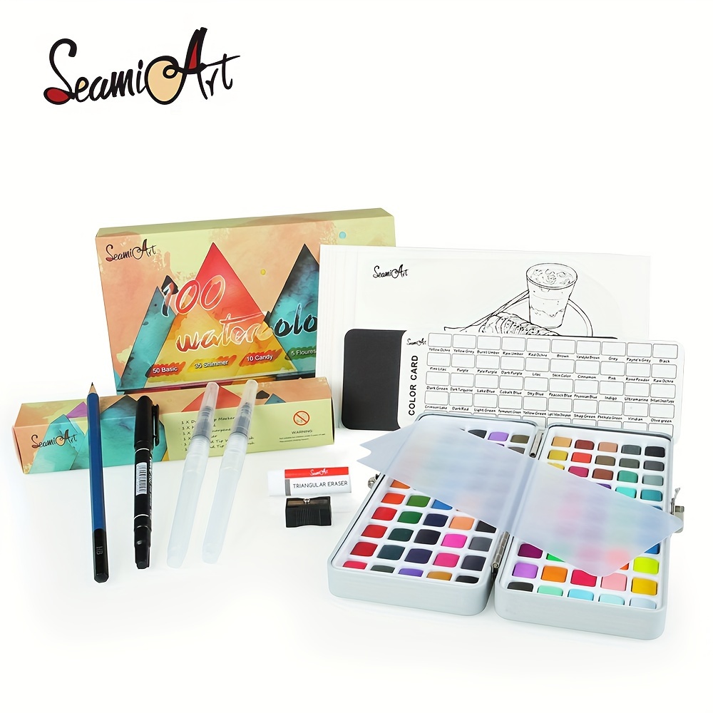  SRMI 50Pcs Kids Painting Kit Drawing Kit for Kids Art