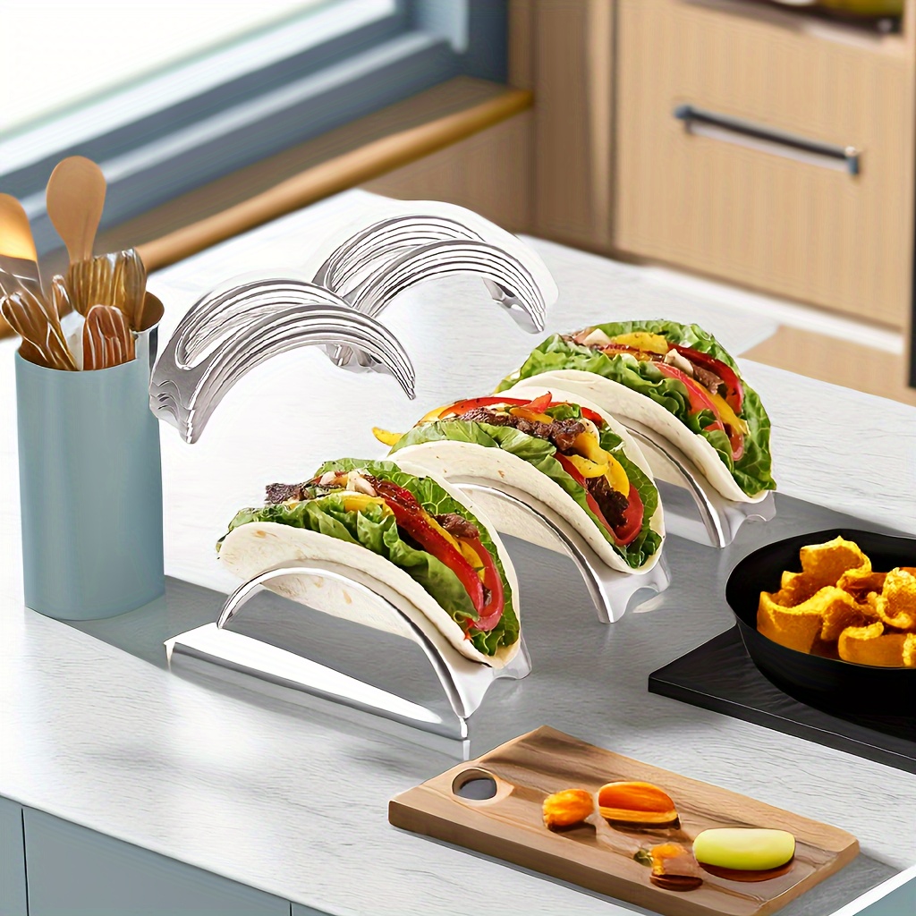 Truck Taco Rack, Mexican Pancake Holder For 2 Tacos, Tortilla Roll