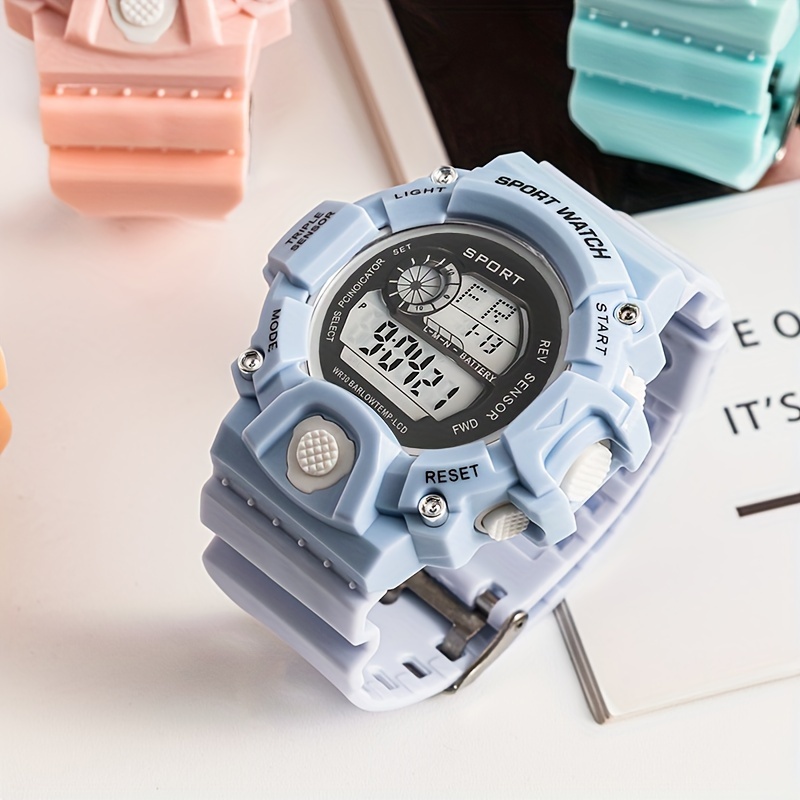 Große Zifferblatt Sport Einfache Elektronische Uhr High School Jungen  Student Elektronische Uhr, Ideale für Geschenke - Temu Austria