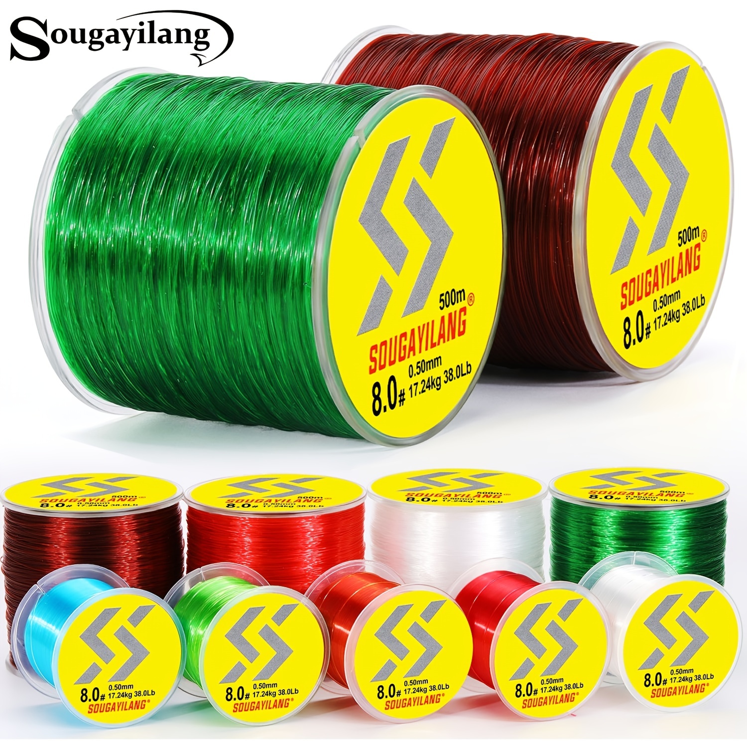 Strong Powerful Fishing Line, 100 Meters Parallel Winding Main