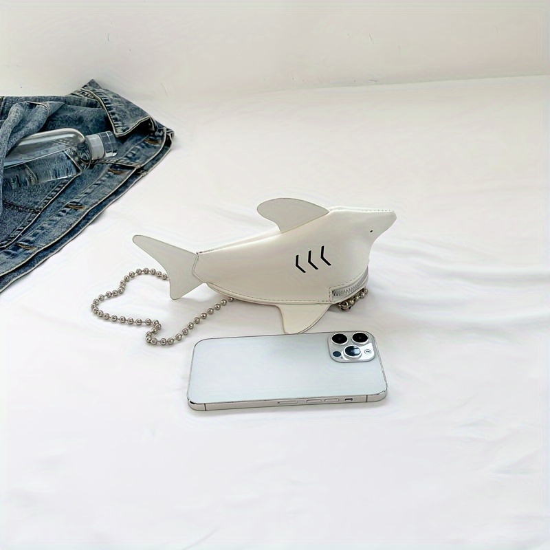 Creative Design Shoulder Bag - Shark Shaped Design - Kawaii