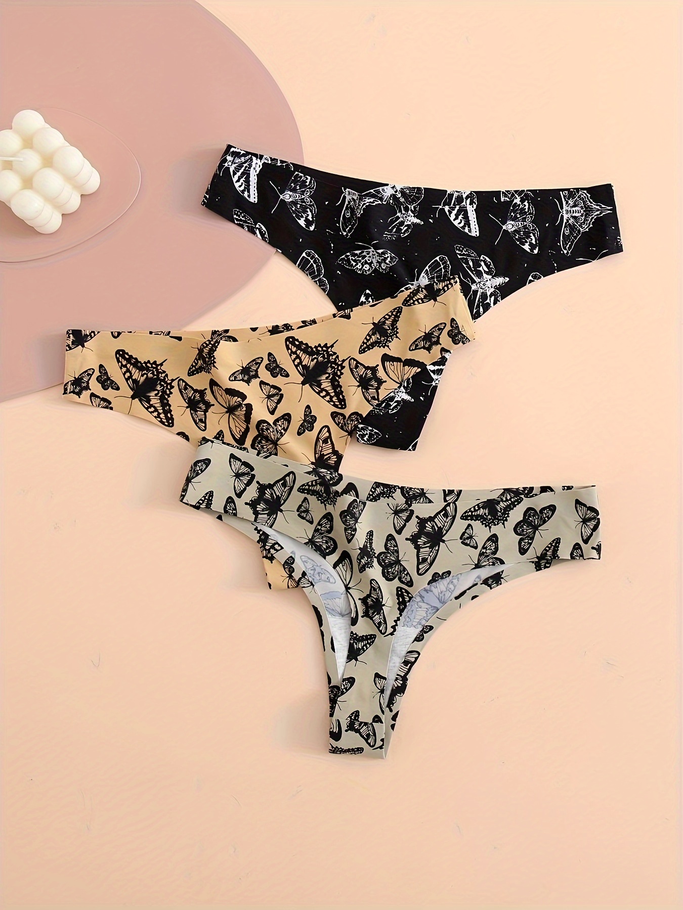 Cotton Lace Butterfly Panties