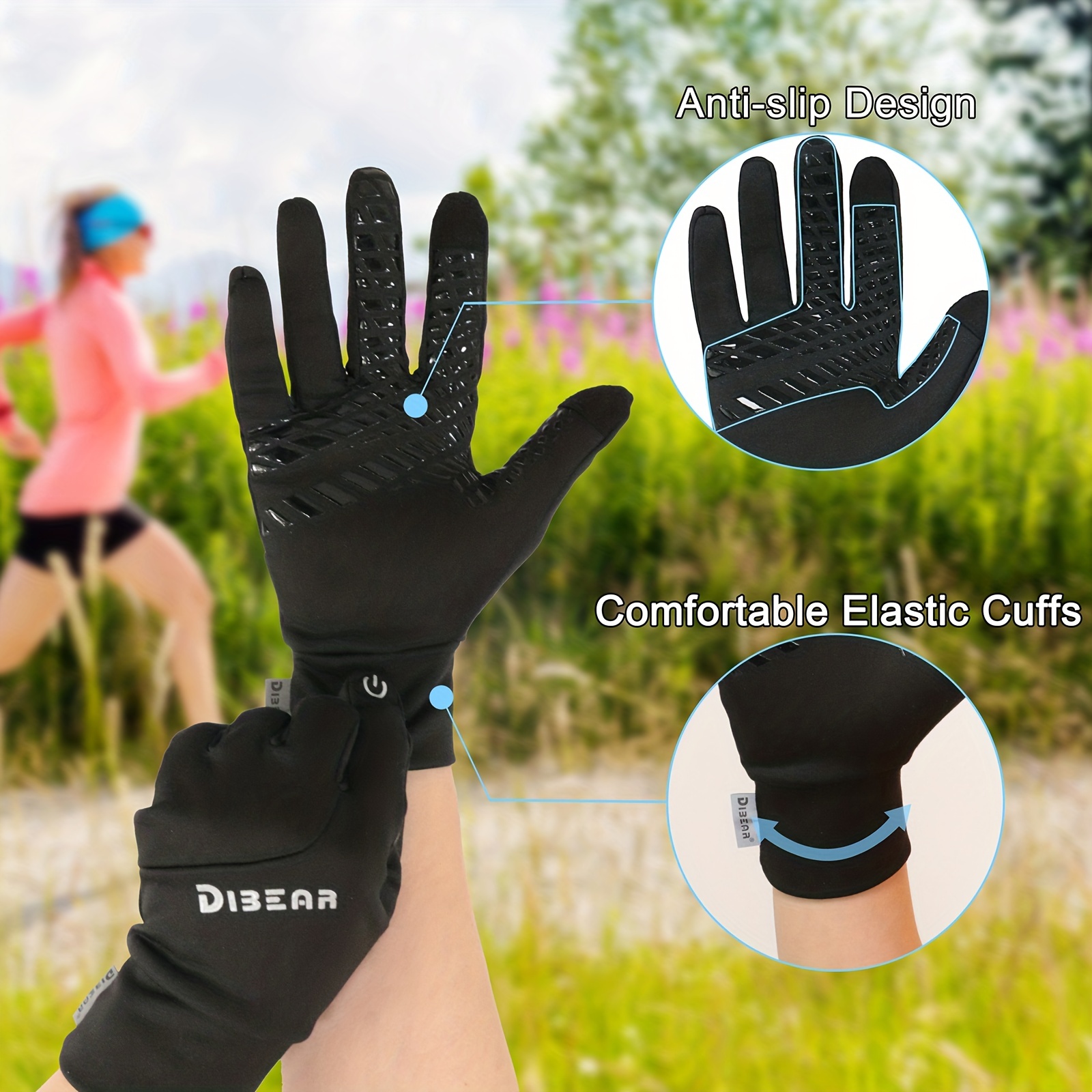 Outdoor Sport Glove Touch Screen Full Finger Gloves Shooting - Temu