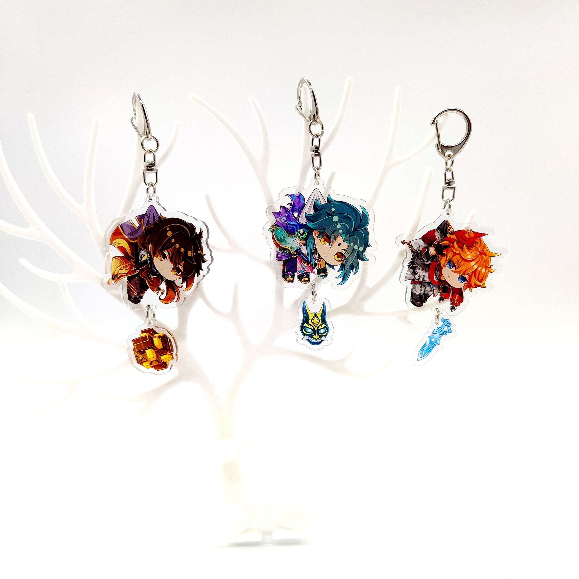 Anime/Video Game Themed Acrylic Charms by Kelly — Kickstarter