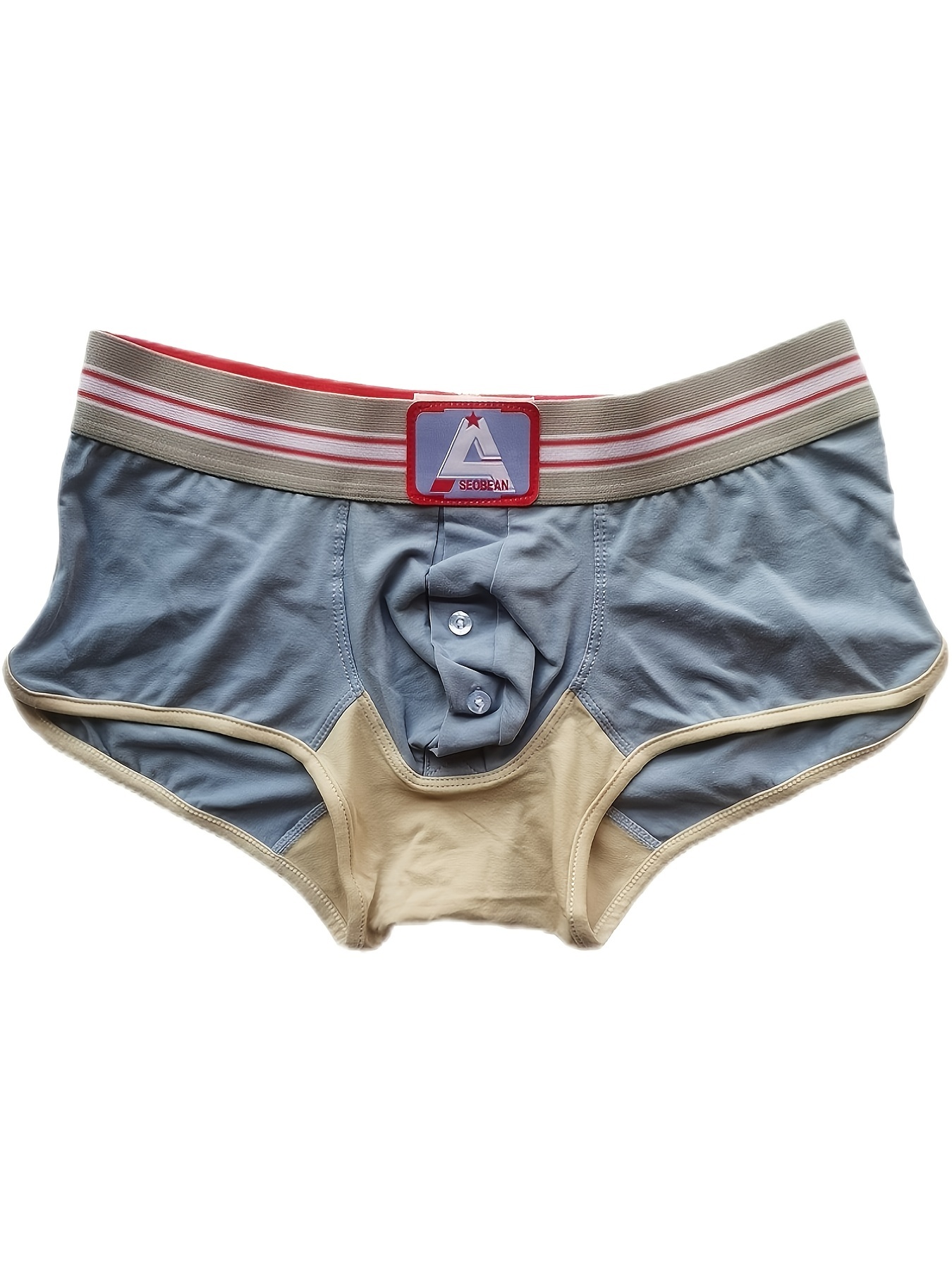 Low Waist Underwear Male Boxer Briefs Underpants Man Slip Luxury Brands U  Pouch