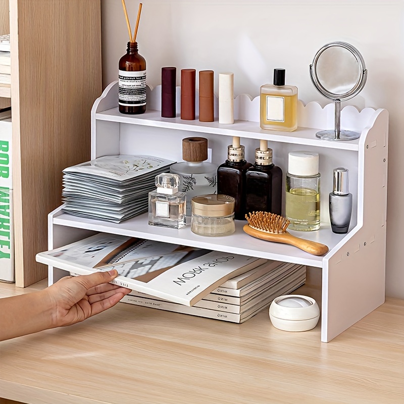 Desktop Dresser Multifunctional Organizing Storage Rack - Temu