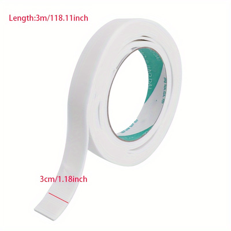 White Sponge Double sided Foam Tape For Mounting Fixing Pad - Temu