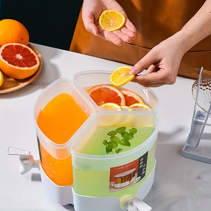 Refrigerator Cold Kettle With Faucet - Drink Dispenser For Fridge - Plastic  Water Jug, Teapot, Lemonade Bucket - Keep Your Drinks Cold And Conveniently  Accessible - Temu