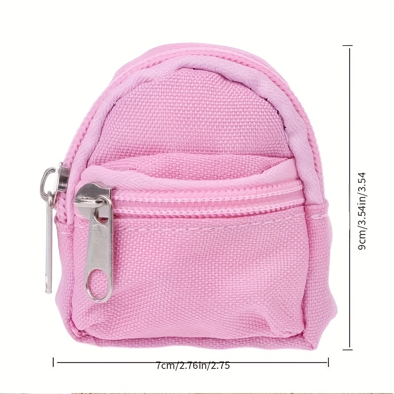 Mini Backpack Mini Doll Bag 1/6 Bjd Doll School Bag Doll House Decoration  Doll Accessories Children Gifts - Temu