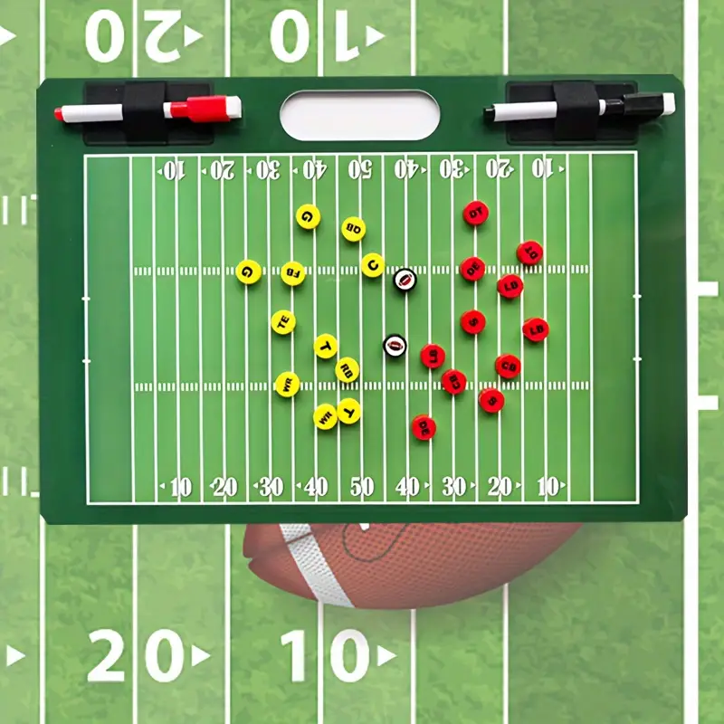 Double Sided Magnetic Football Board Football - Temu
