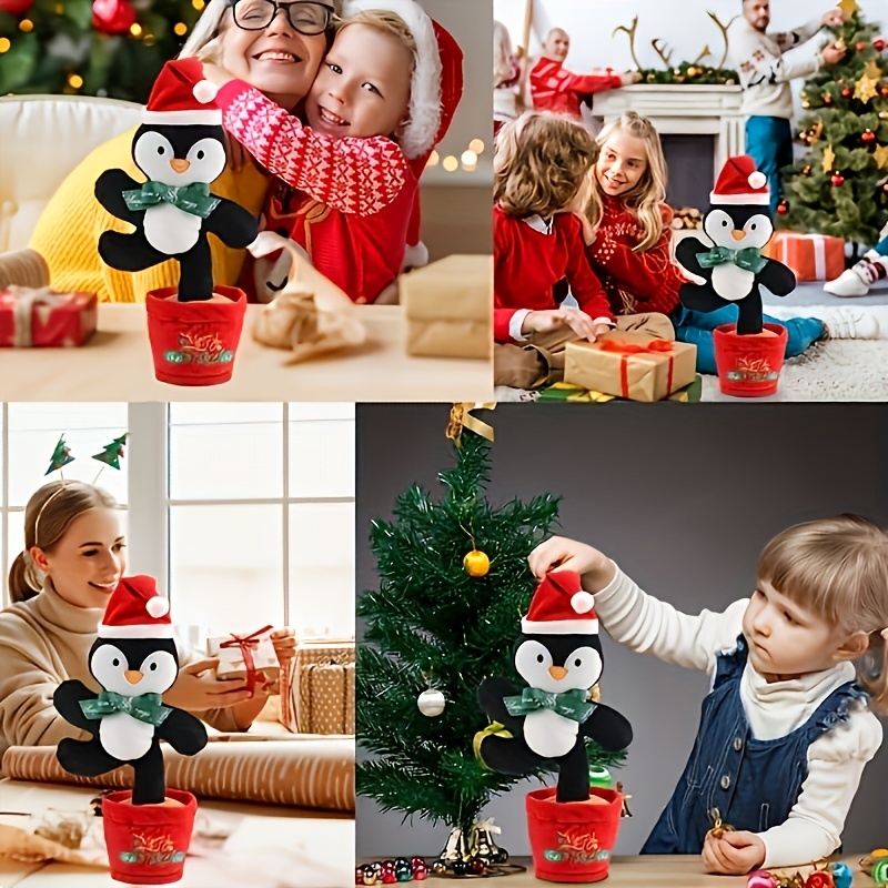 Peluche de Noël dansante et chantante