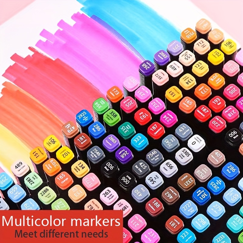 Rule-Breaker's Markers: Four Colorful Multisurface Markers