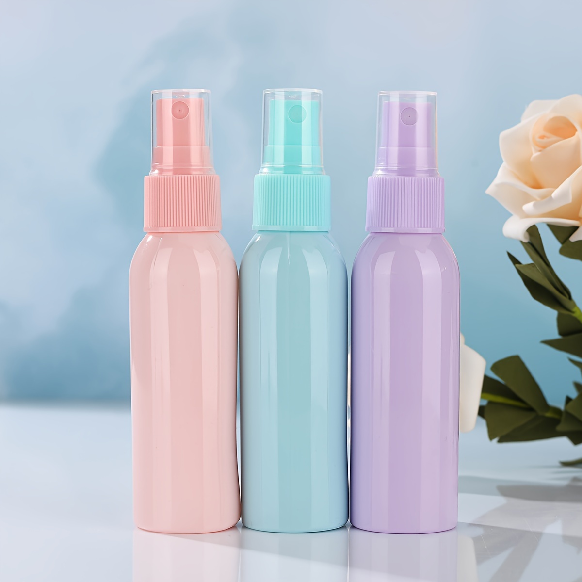 

Cosmetic Sub-packing Bottles 3pcs Portable Travel Cosmetic Sub-packing Refillable Spray Bottles Empty Bottles