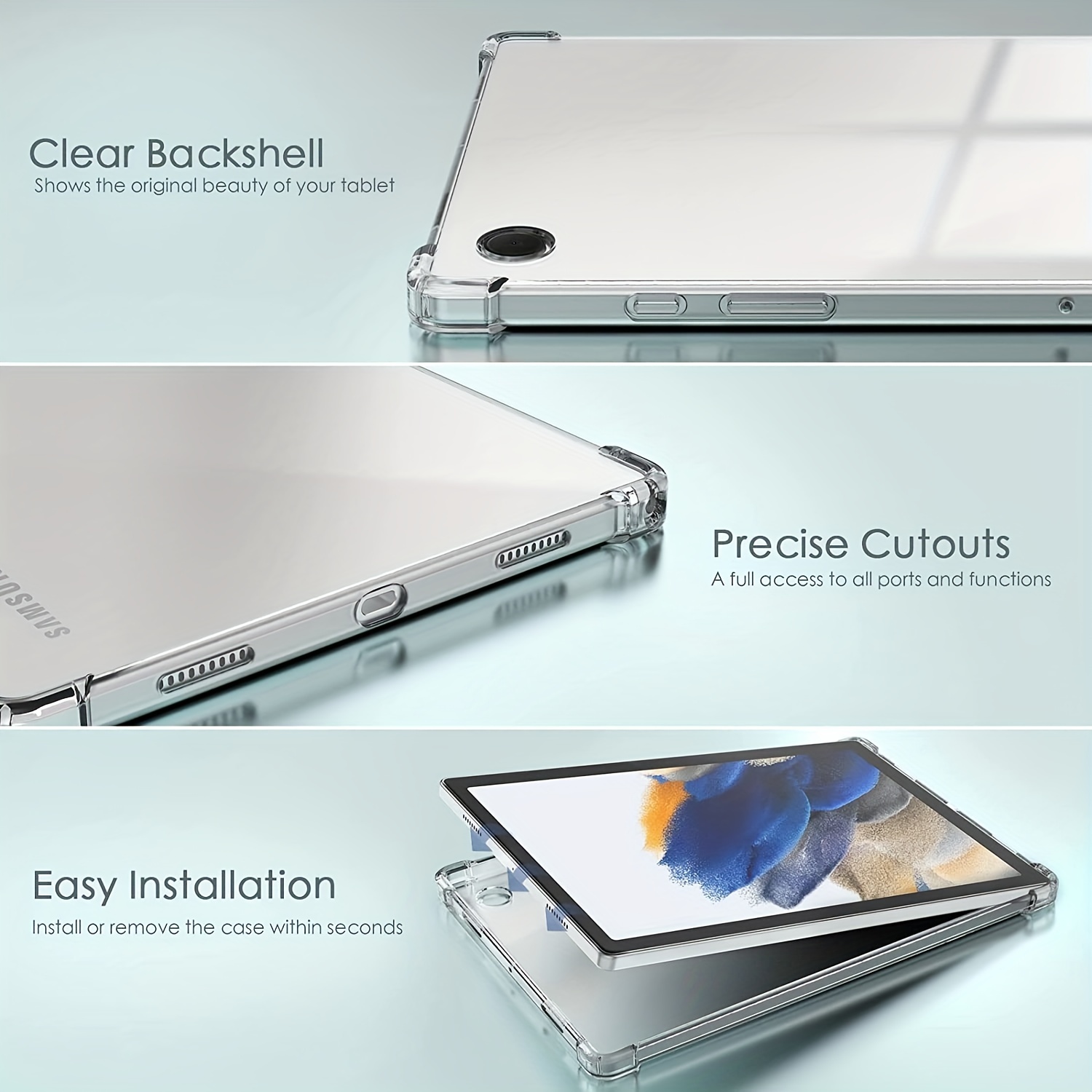 Buy Samsung Galaxy Tab S6 Lite 10.4 Ultra-Thin Transparent Clear