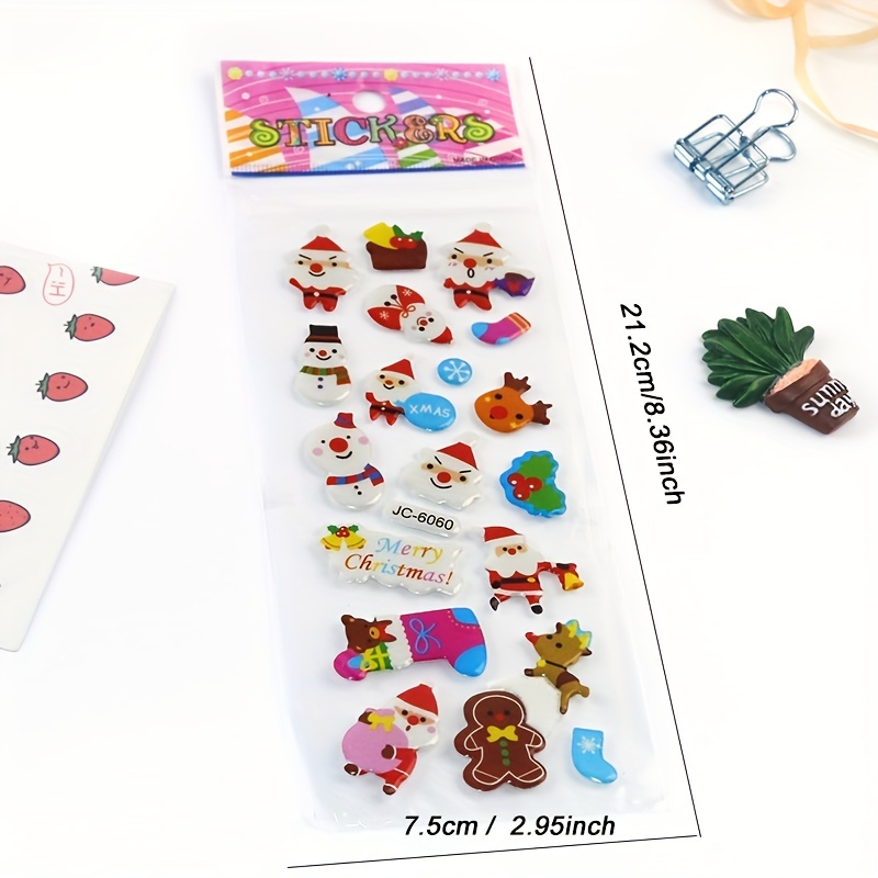 Pokemon 3D Puffy Stickers for Kids Party Bags Reward Scrapbook