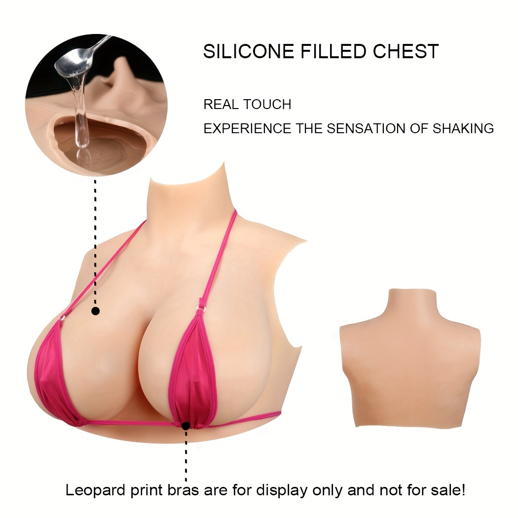 Crossdresser Breast Silicone Filled G Cup Realistic Breast