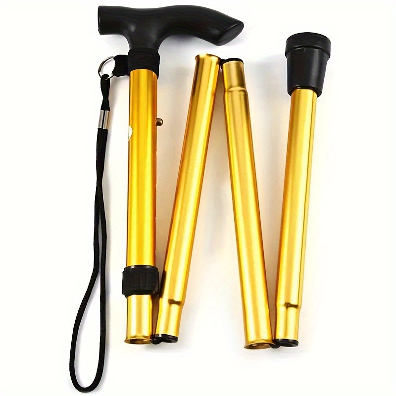 Adjustable Folding Hiking Trekking Pole Lightweight Aluminum Alloy Stick