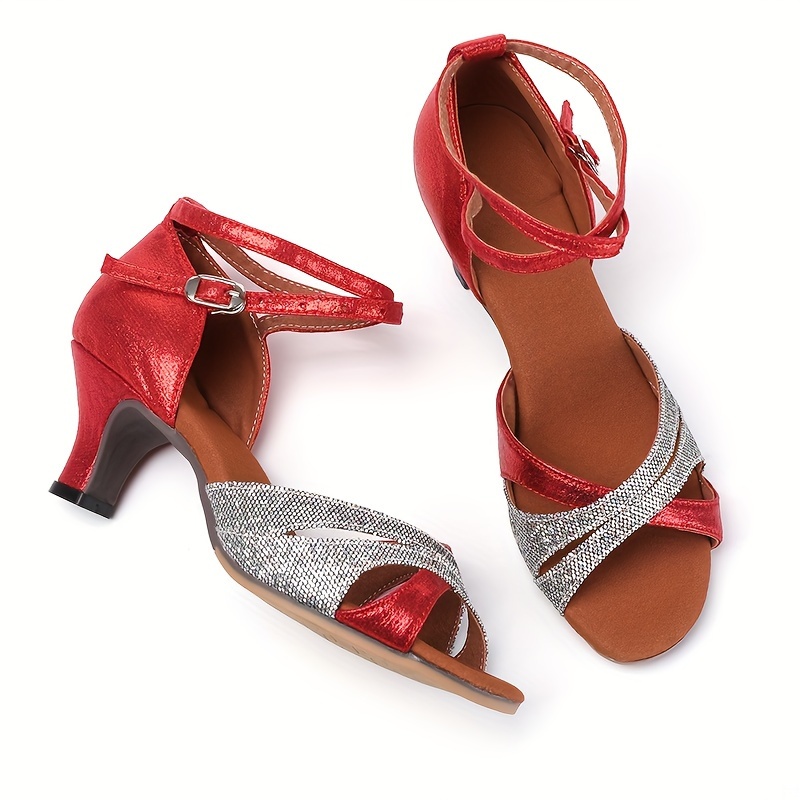 Sandales Pour Femmes Chaussures De Danse À La Mode - Temu France