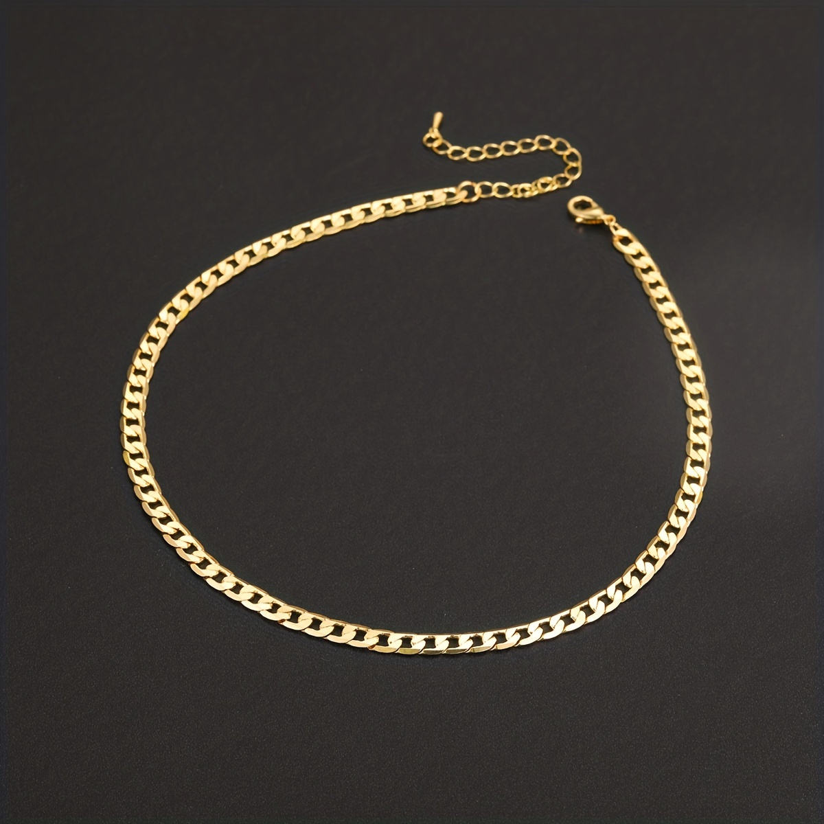 Simple Copper Chain, Men's Choker Necklace - Temu