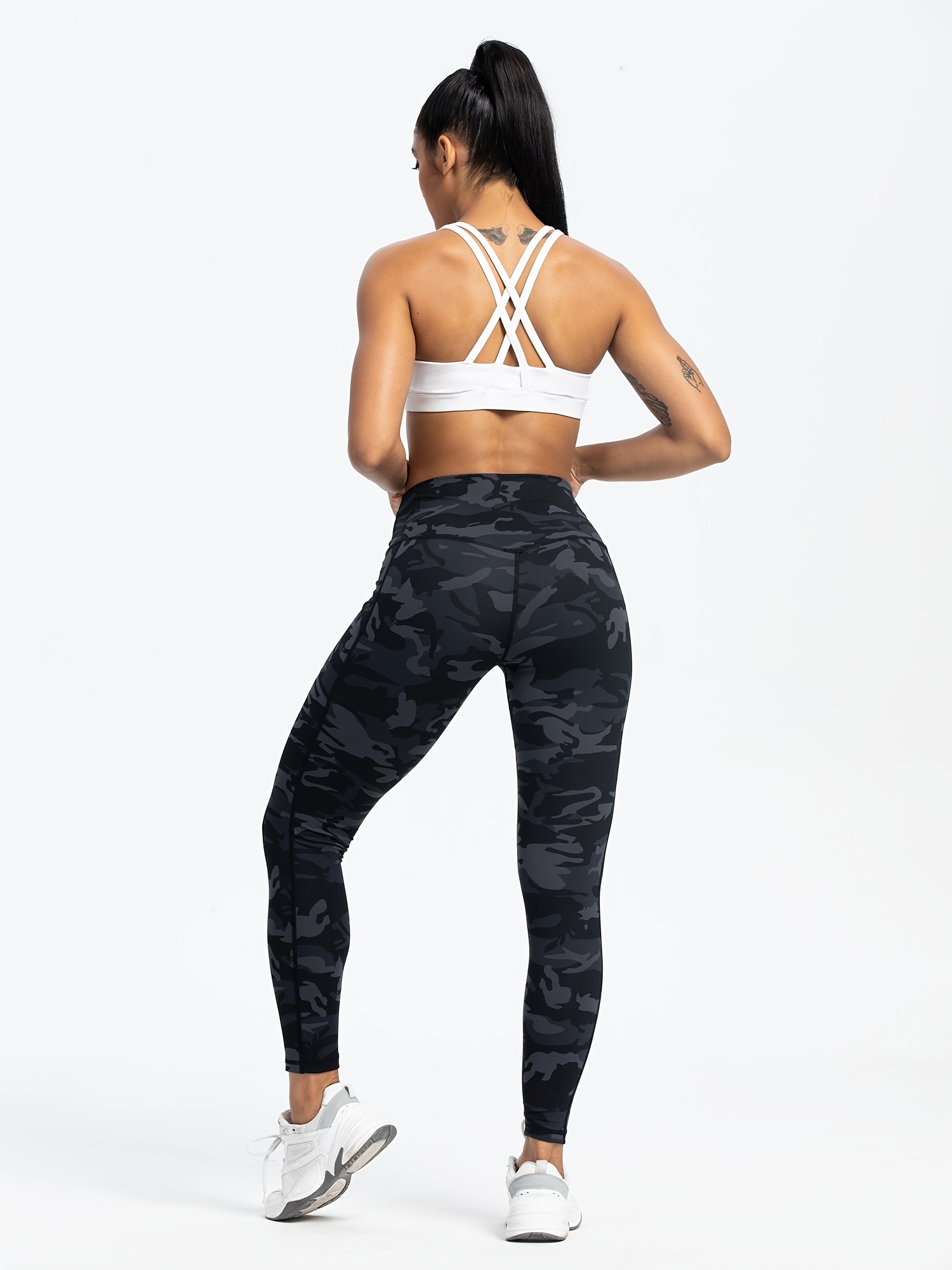 Camo Print Gym Leggings