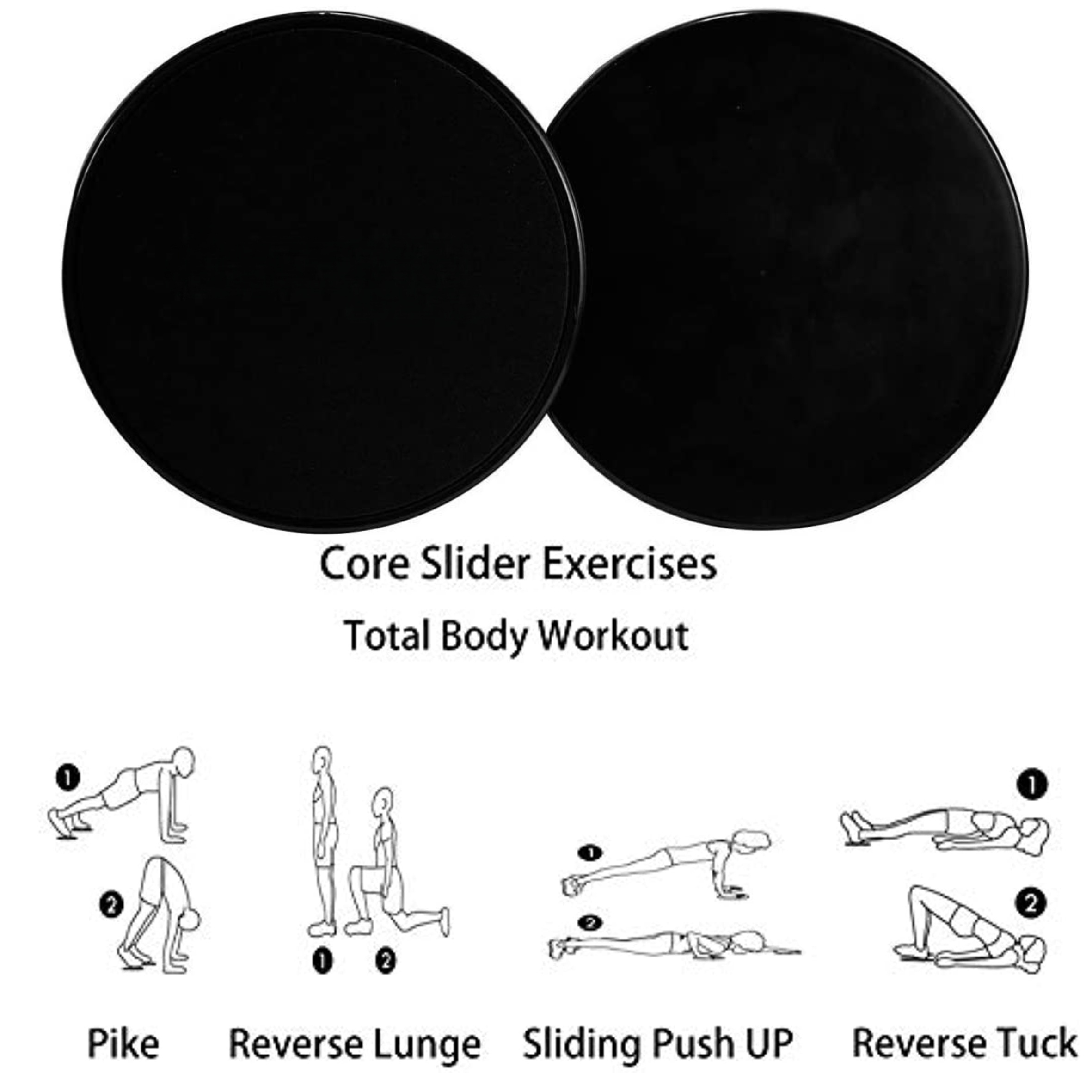 Dual sided Exercise Gliding Discs Core Abdominal Training - Temu Canada