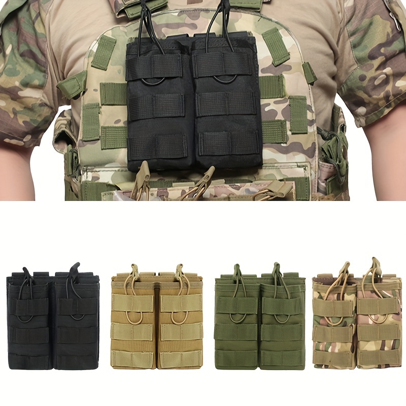 1pair Molle Clips Tactical Molle Attachment for Universal Knife Sheath  Magazine Pouch Back Clips Clamp Outoor Tool Accessory