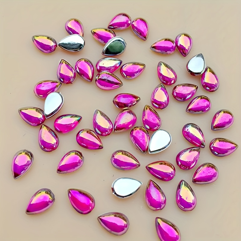 200pcs/pack Crafts Crystal Ab Sew Rhinestones For Clothing 