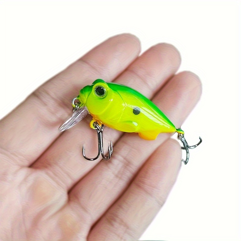 New Design Hard Fishing Lure Mini Crank Bait Pike Perch Bass - Temu