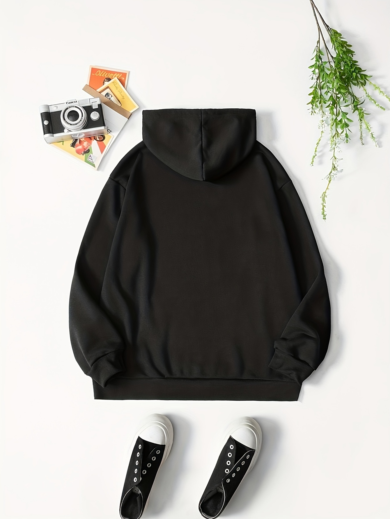 Women's New York Los Angeles Hoodie Loose Fitting Solid Color Pullover  Sweatshirt Hoodiess Aesthetic Hooded at  Women’s Clothing store