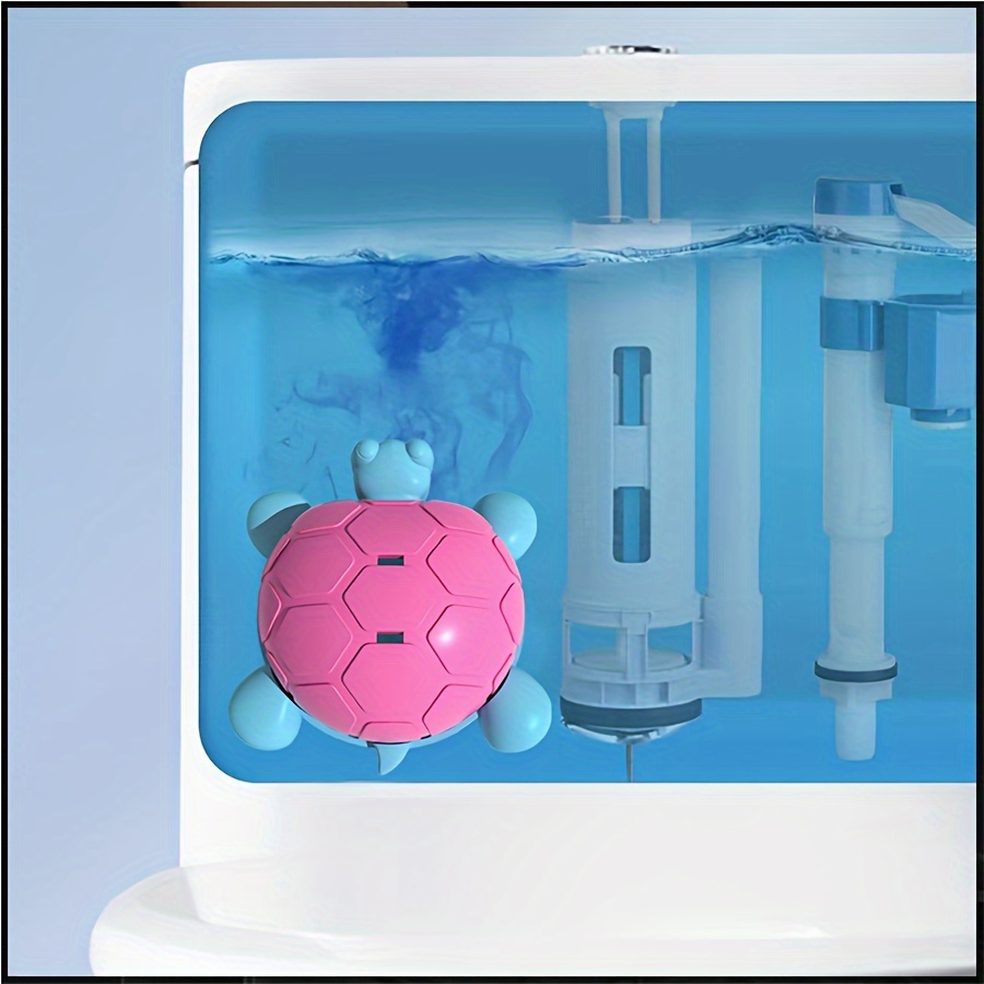 1pc/3pcs Toilet Toilet Automatic Cleaner, Cute Design, Fragrance, Plastic Shell, Bathroom Cleaning/Suitable for Home Use, RV Toilet Cleaning