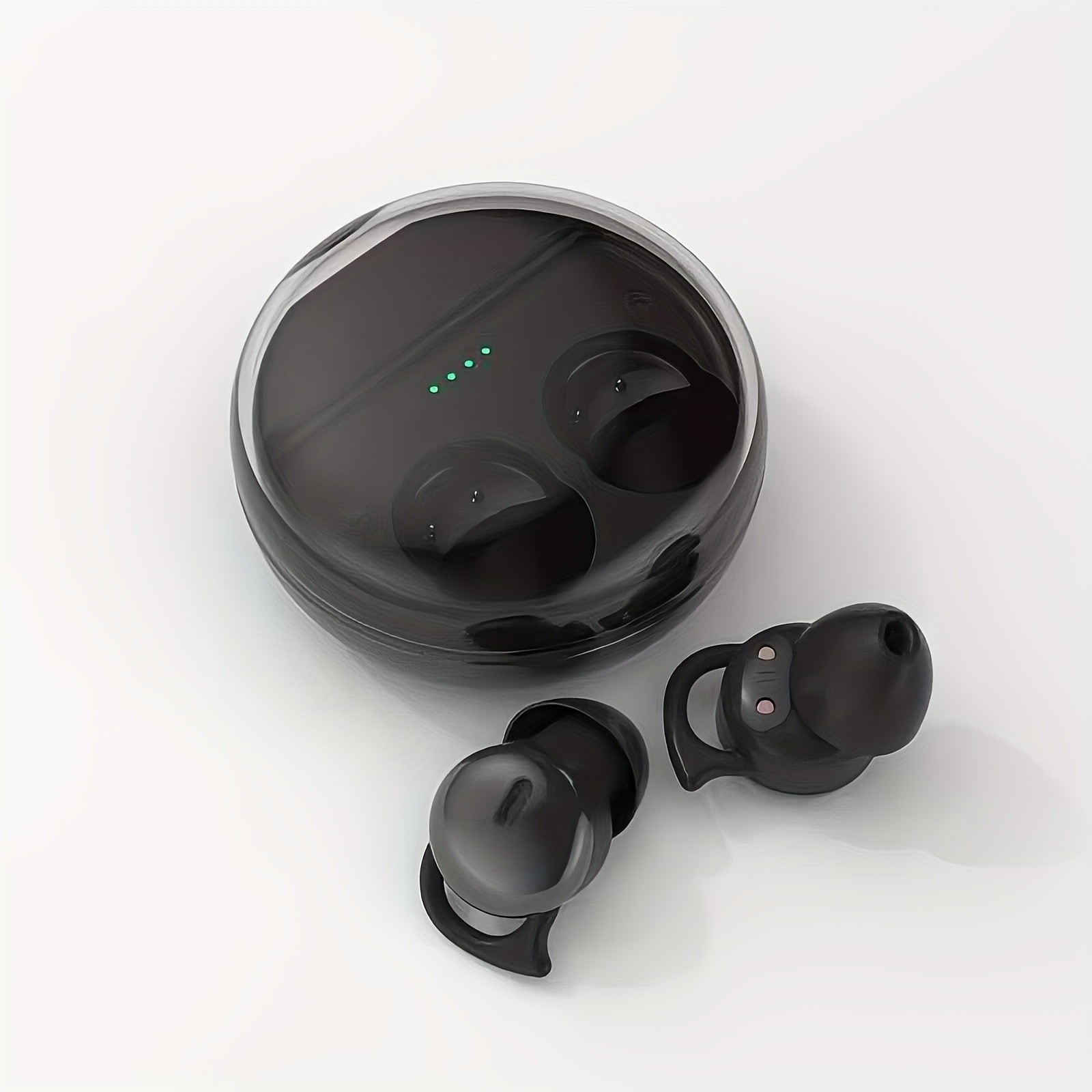 LELEBEAR Auriculares invisibles para dormir inalámbricos Bluetooth, mini  auriculares sin sentido, control táctil impermeable IPX5 con estuche de  carga