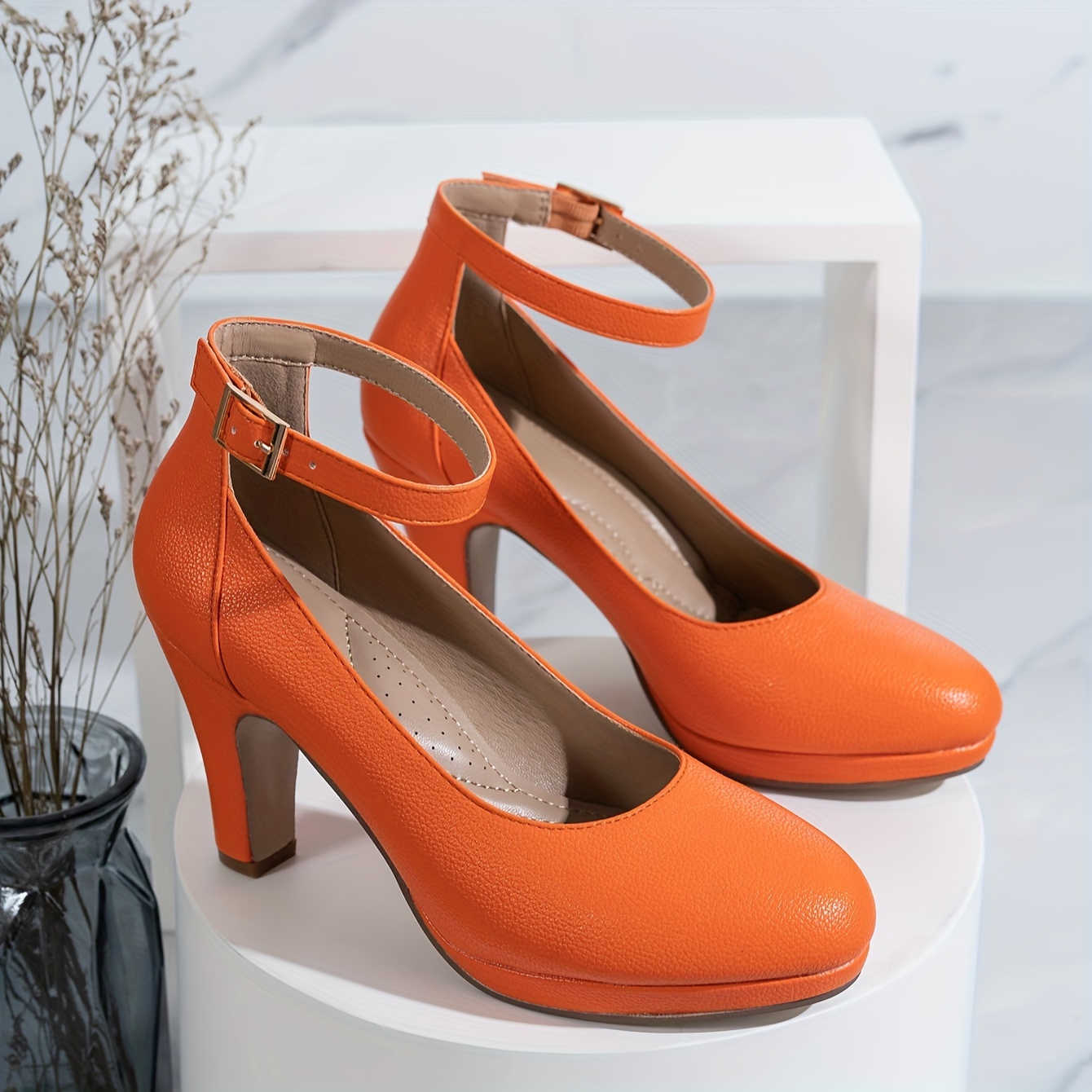GLOSS Women's Fashionable, Soft & Comfortable Casual Block Heel Sandals  (2503)
