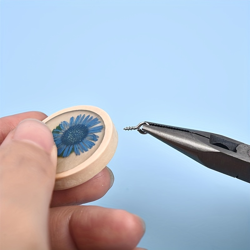 Small Screw Eye Pins Small Eye Hooks For Jewelry Making Mini - Temu