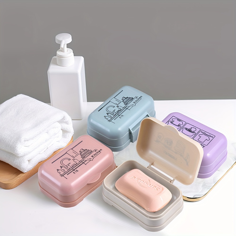 Multifunctional Bathtub Storage Box Mini Soap Tray For - Temu