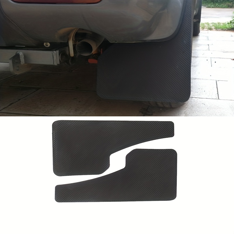 Rally Carbon Fiber Basic Universal Mudflaps Car Set of 2 Pieces in  Different Colors
