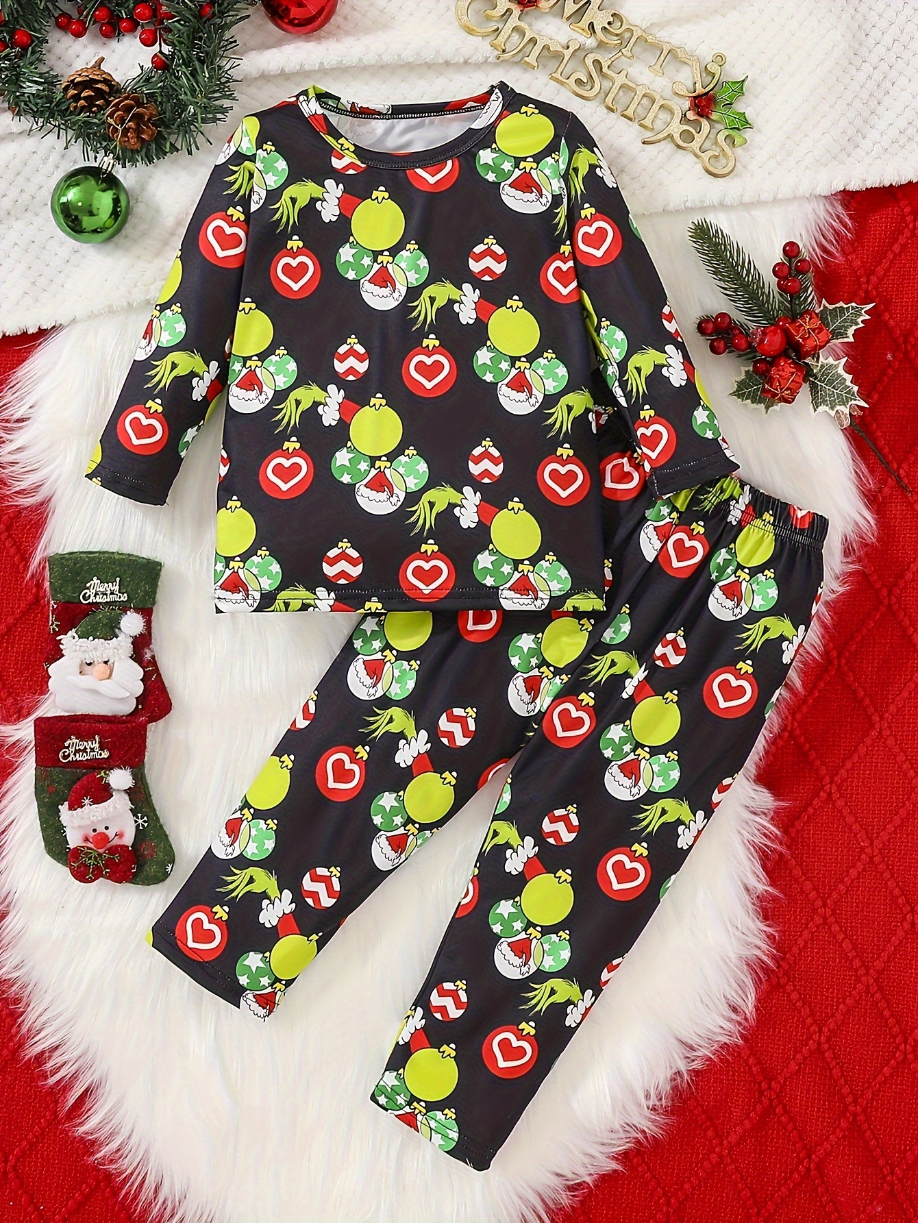 Vintage Wonderland” Matching Christmas Pajamas – lizzyanderindesigns