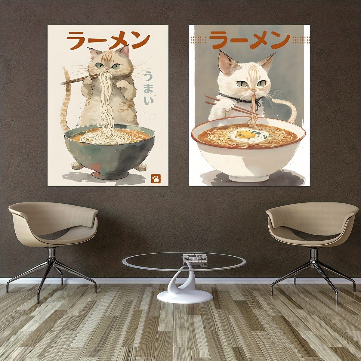 Affiche japonaise inspiration animée & ramen - 30x40cm – Calembour