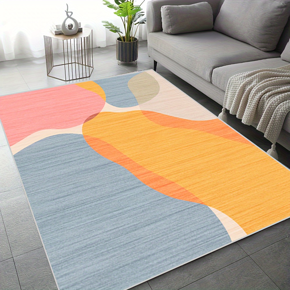 1 Stück Wohnzimmer teppich Fußmatten Flächenteppiche - Temu Germany