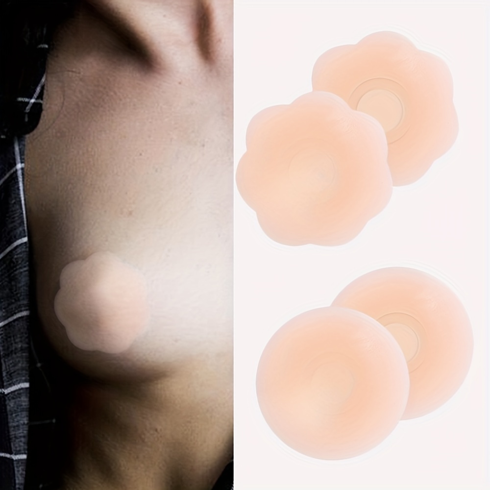 Inodes Reusable Nipple Covers for Women- Invisible Nippleless