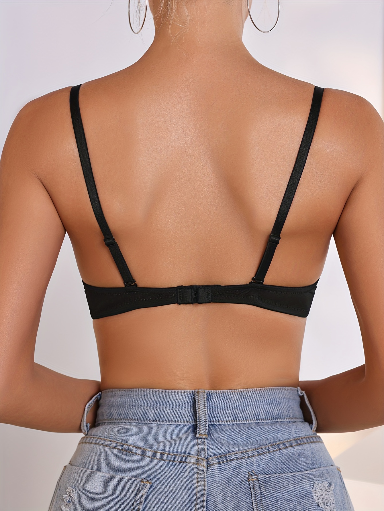 Womens Seamless Low Back Bralette With Small Chest And Soft Fabric Sexy And  Comfortable Bra Underwear For Paddles And Bending From Omeny, $15.19