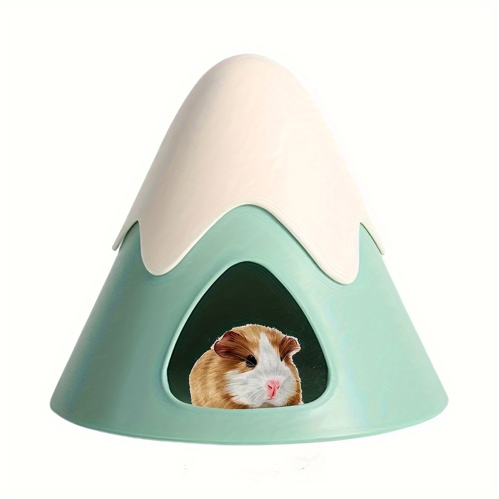 Hamster Hideout Snowy Mountain Shape Hamster Hide Cooling - Temu