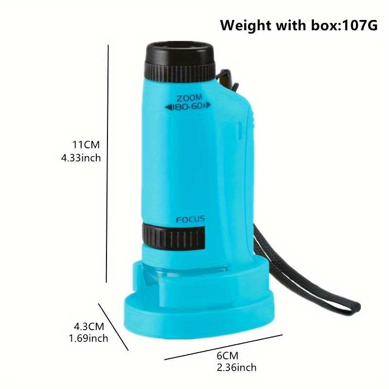 Microscopio Portatile Esperimenti Scienza E Istruzione - Temu Italy