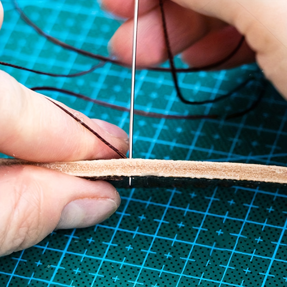 Self Threading Hand Sewing Needles Jeans Singer Set DIY Large Eye Knitting  Tail Side Opening Hole