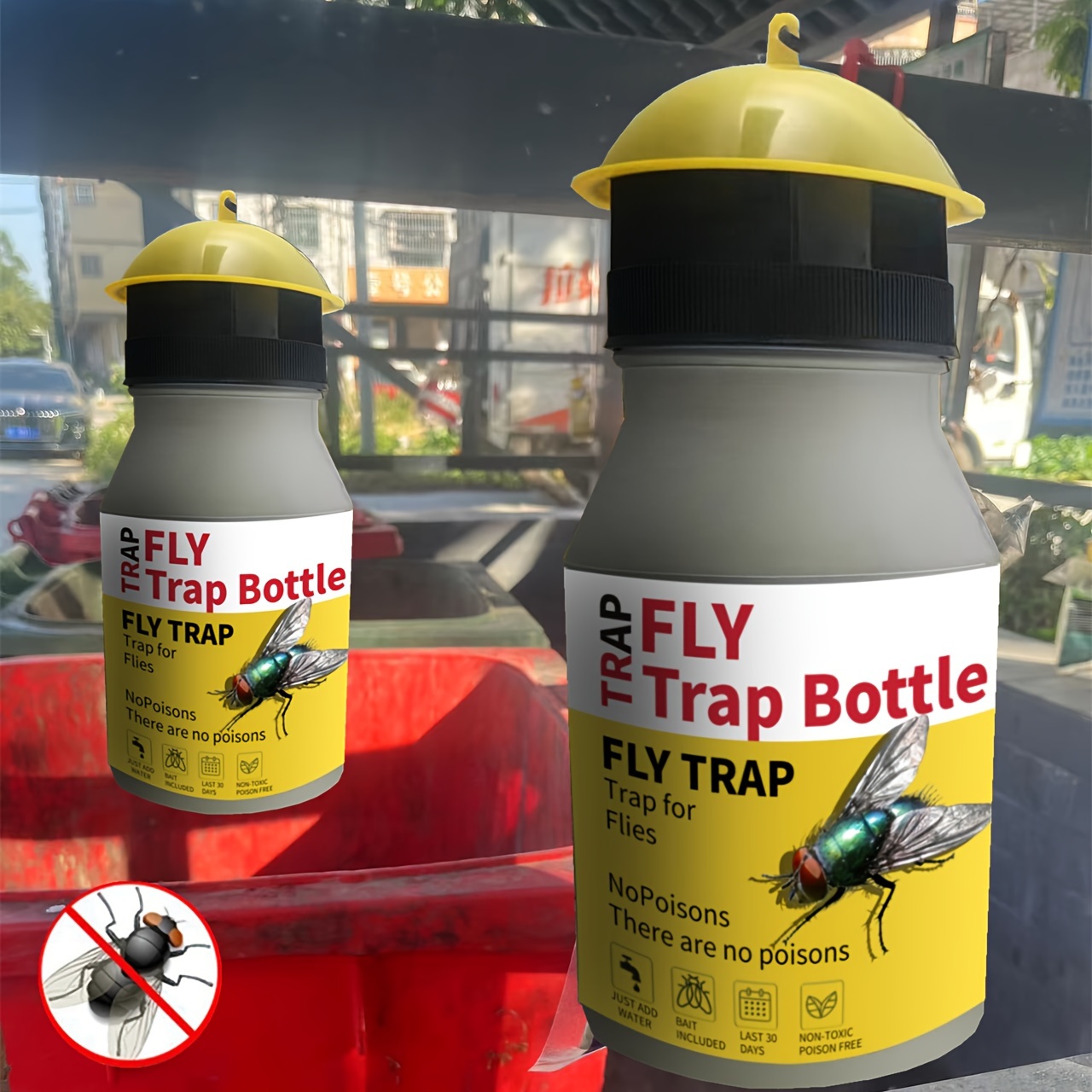 Electric Fly Trap Fly Trap Pest Device Gnat Flying Insect Trap Automatic  Indoor Fly Trap Fly Catcher Pest Control Traps Pest Reject Control Catcher