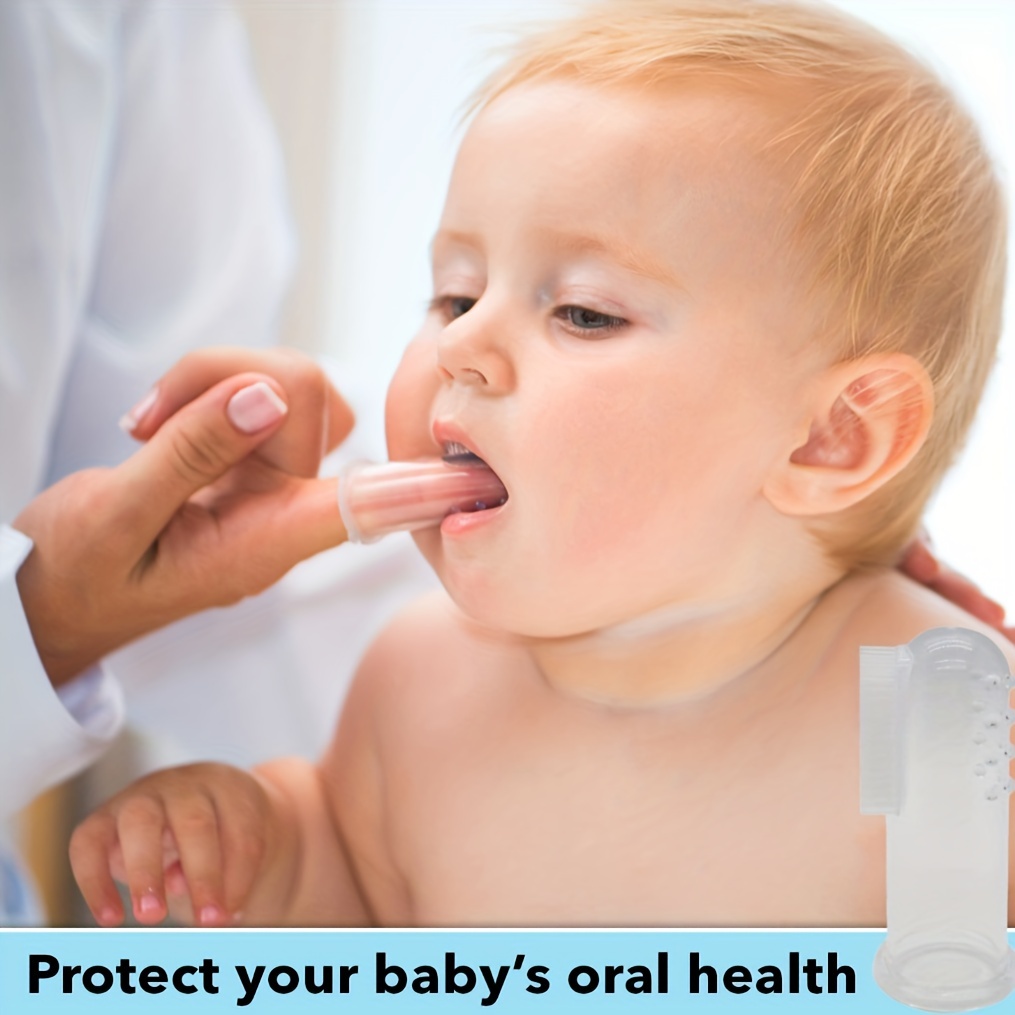 Soft Baby Toothbrush for Teething & Oral Cleaning