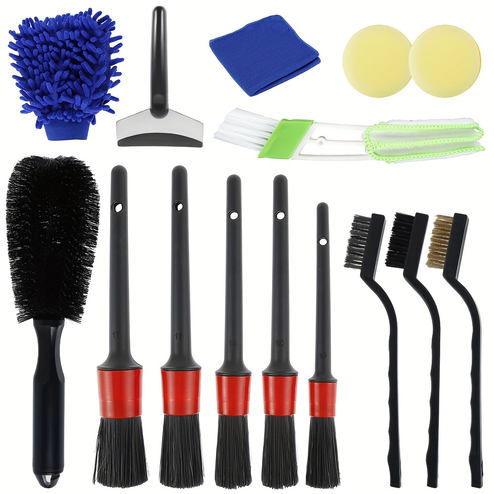 Car Detail Brush Cleaning Brush For Air Outlet Engine Air