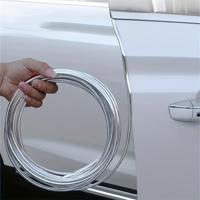 PVC Car Door Edge Guards Edging Strip Chrome Moulding Trim