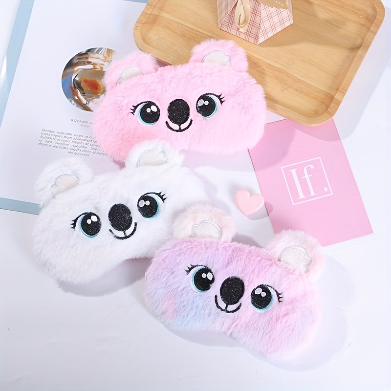 Plush Blindfold Plush Eye Blindfolds For Sleep Nap Eye Cover For